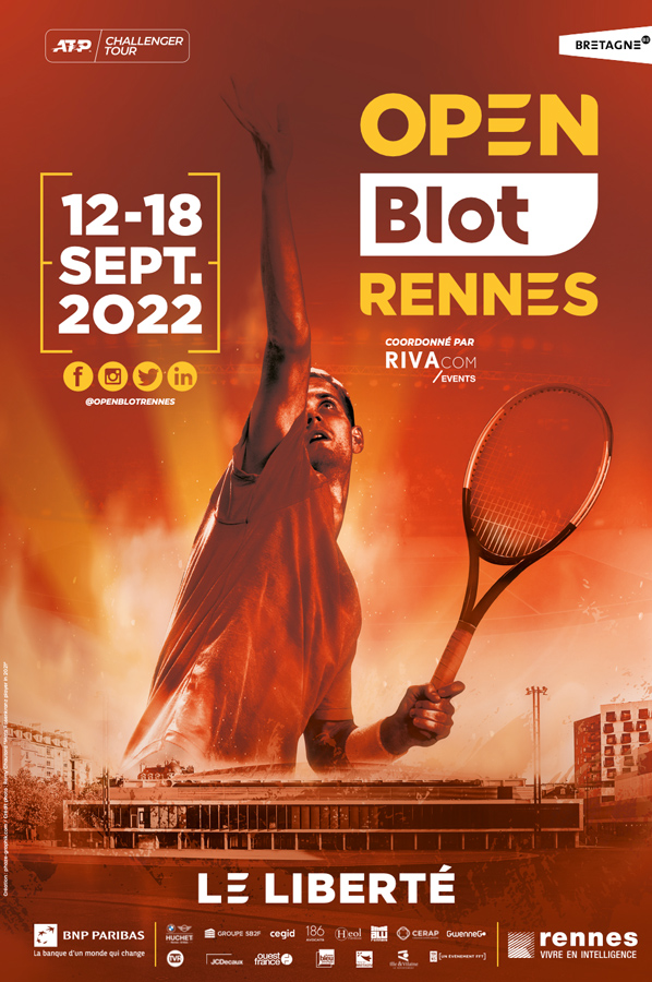 Affiche Open Rennes 2022